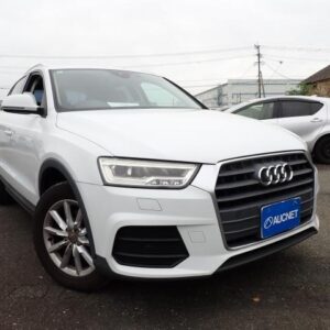 2016 Audi Q3 pearl gasoline used car Japan export