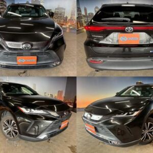 2021 Toyota Harrier black gasoline used car Japan export