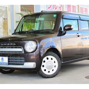 2015 Suzuki Alto Lapin Chocolat tea gasoline used car Japan export