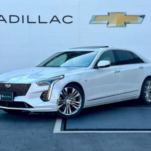 2020 Cadillac Cadillac Ct6 white gasoline used car Japan export