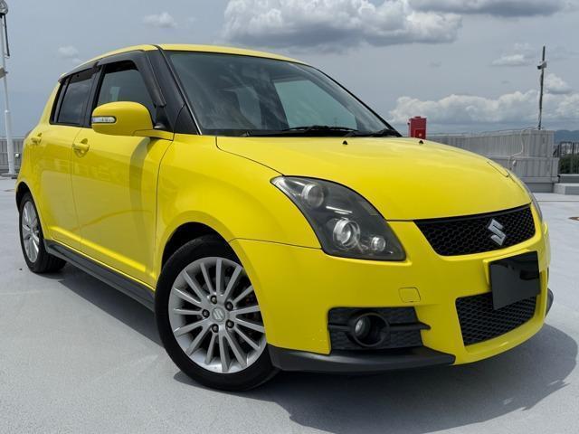Ref:AUX-23889597 SUZUKI SWIFT 2007 1 2007 Suzuki Swift yellow gasoline used car Japan export