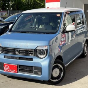 2020 Honda N-Wgn blue gasoline used car Japan export