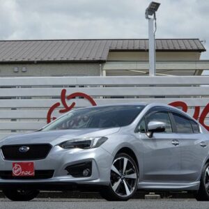 2019 Subaru Impreza G4 silver gasoline used car Japan export