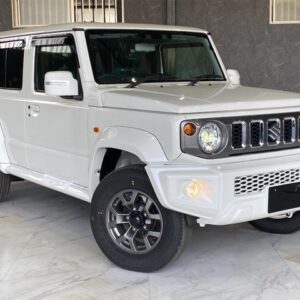 2025 Suzuki Jimny Nomade white gasoline used car Japan export