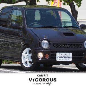 1997 Suzuki Alto Works tea gasoline used car Japan export