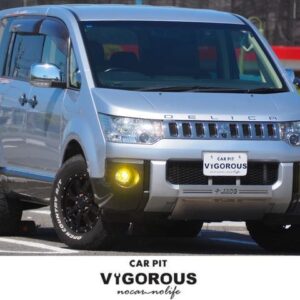 2008 Mitsubishi Delica D:5 silver gasoline used car Japan export