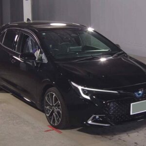 2024 Toyota Corollasport black gasoline used car Japan export