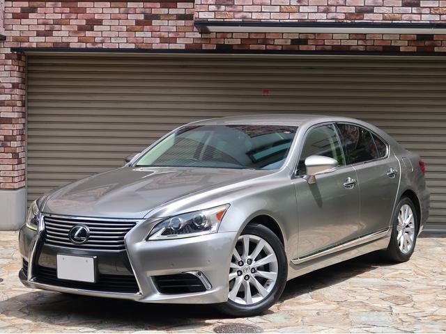 Ref:AUX-23904819 LEXUS LS 2015 1 2015 Lexus Ls silver gasoline used car Japan export