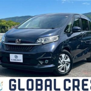 2022 Honda Freed Hybrid blue gasoline used car Japan export