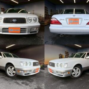 1995 Nissan Gloria white gasoline used car Japan export
