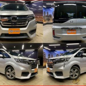 2021 Honda Stepwagon Spada silver gasoline used car Japan export