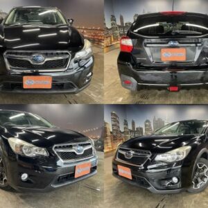 2014 Subaru Xv black gasoline used car Japan export