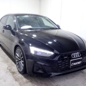 2021 Audi A5 black hybrid used car Japan export