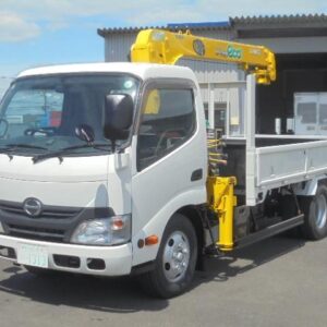 2015 Hino Dutro white diesel used car Japan export