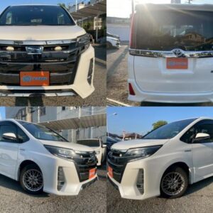 2017 Toyota Noah pearl gasoline used car Japan export