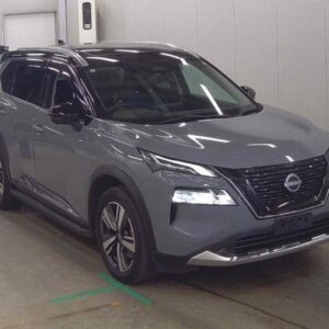 2023 Nissan X-Trail gray gasoline used car Japan export