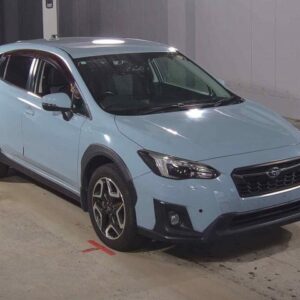 2017 Subaru Xv blue gasoline used car Japan export