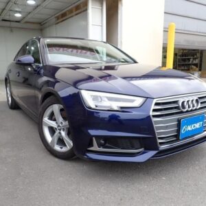 2019 Audi A4 blue gasoline used car Japan export