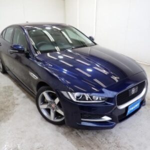 2017 Jaguar Xe blue diesel used car Japan export