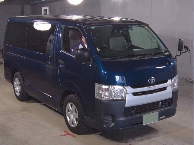 Ref:AUX-23905070 TOYOTA HIACE VAN 2020 1 2020 Toyota Hiace Van blue diesel used car Japan export