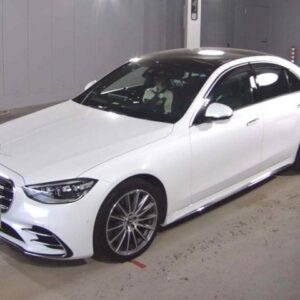 2024 Mercedes Benz S-Class white gasoline used car Japan export