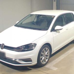 2019 Volkswagen Golf white gasoline used car Japan export