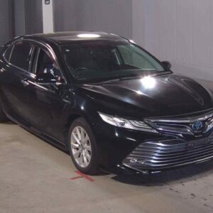 2017 Toyota Camry black gasoline used car Japan export