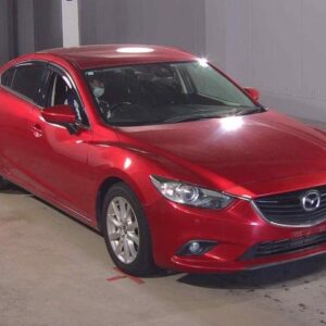 2015 Mazda Atenza Sedan red diesel used car Japan export