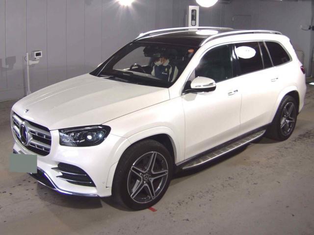 Ref:AUX-23909167 MERCEDES BENZ GLS 2021 1 2021 Mercedes Benz Gls pearl diesel used car Japan export