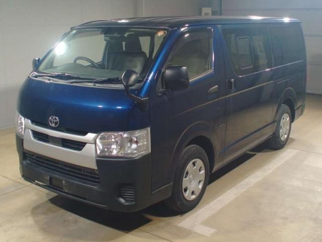 Ref:AUX-23909169 TOYOTA HIACE VAN 2020 1 2020 Toyota Hiace Van blue gasoline used car Japan export