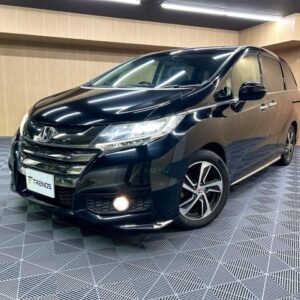 2013 Honda Odyssey black gasoline used car Japan export