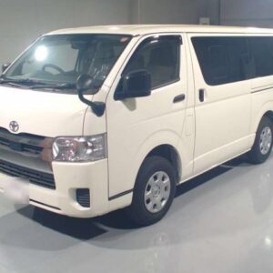 2025 Toyota Hiace Van white diesel used car Japan export