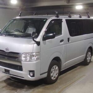 2017 Toyota Regius Ace Van silver diesel used car Japan export