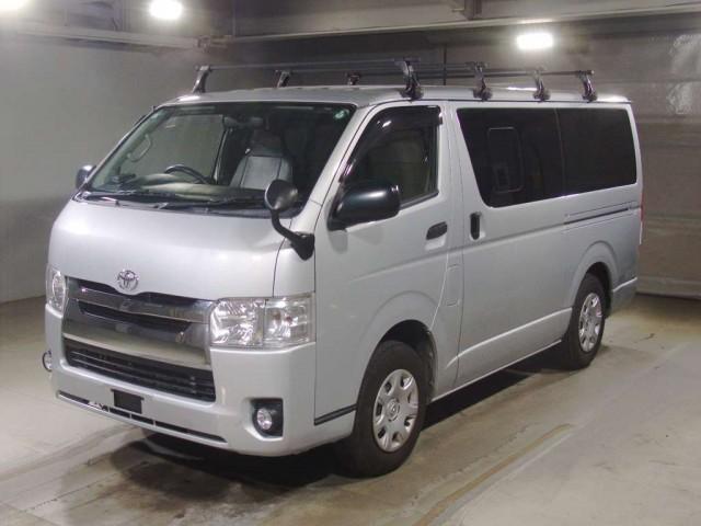 Ref:AUX-23909194 TOYOTA REGIUS ACE VAN 2017 1 2017 Toyota Regius Ace Van silver diesel used car Japan export