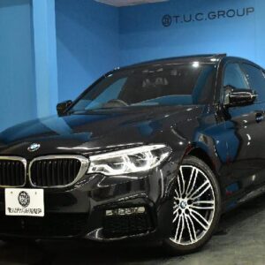 2017 Bmw 5 Series black gasoline used car Japan export