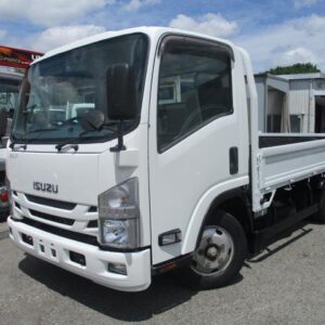 2017 Isuzu Elf Truck white diesel used car Japan export