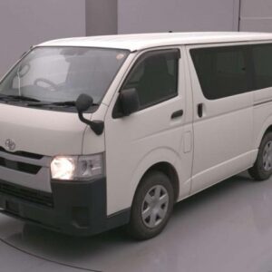 2021 Toyota Hiace Van white diesel used car Japan export