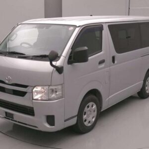 2022 Toyota Hiace Van silver diesel used car Japan export