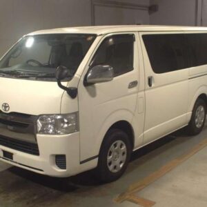 2018 Toyota Regius Ace Van white diesel used car Japan export