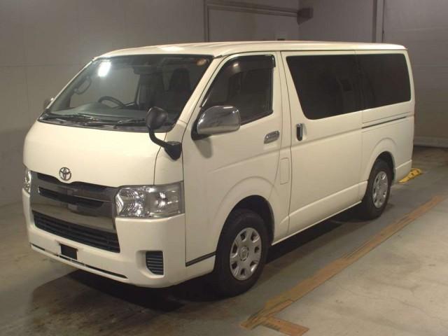 Ref:AUX-23909441 TOYOTA REGIUS ACE VAN 2018 1 2018 Toyota Regius Ace Van white diesel used car Japan export
