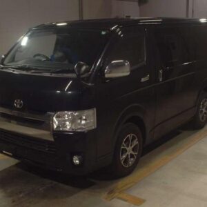 2018 Toyota Regius Ace Van black gasoline used car Japan export