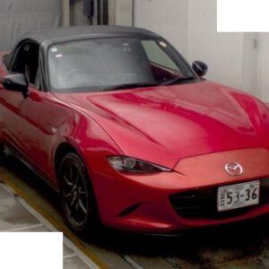 2015 Mazda Roadster red gasoline used car Japan export