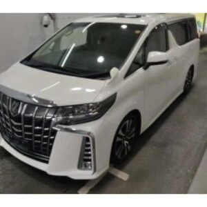 2021 Toyota Alphard pearl gasoline used car Japan export