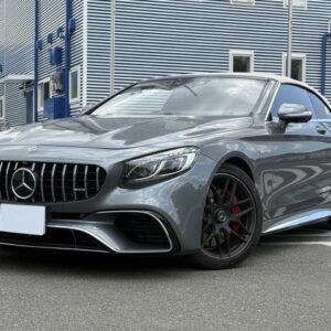 2019 Mercedes Amg S-Class gunmetal gasoline used car Japan export