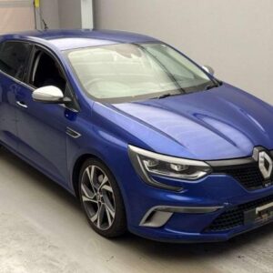 2019 Renault Megane blue gasoline used car Japan export