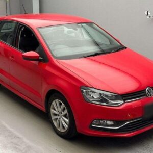 2017 Volkswagen Polo red gasoline used car Japan export