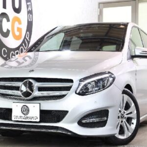 2018 Mercedes Benz B-Class silver gasoline used car Japan export