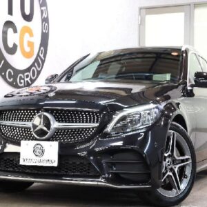 2020 Mercedes Benz C-Class black gasoline used car Japan export