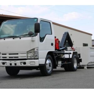 2008 Isuzu Elf Truck white diesel used car Japan export