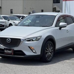 2015 Mazda Cx-3 white diesel used car Japan export